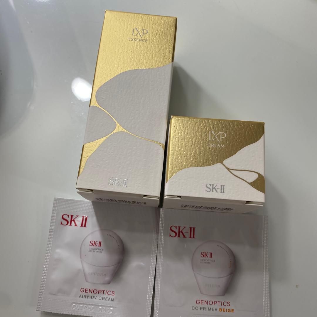 SK-II LXP金継ぎエッセンス30mL+金継ぎクリーム8gサンプル2点 LXP 金継ぎ エッセンス | SK-II 日本