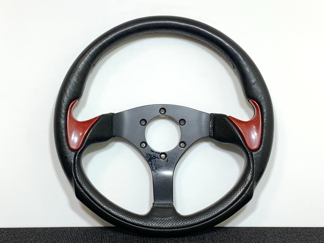 VICTOR ヴィクトール ステアリング 33パイ 赤カーボン風 ハンドル VICTOR ヴィクトール ステアリング 33パイ 赤カーボン風 ハンドルYahoo