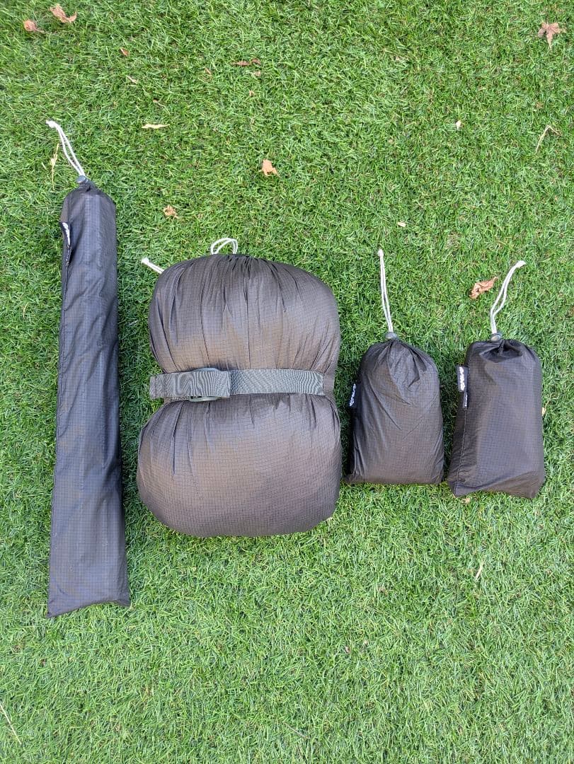 arata AX-75 アラタテント 後室用シート付ペグ無