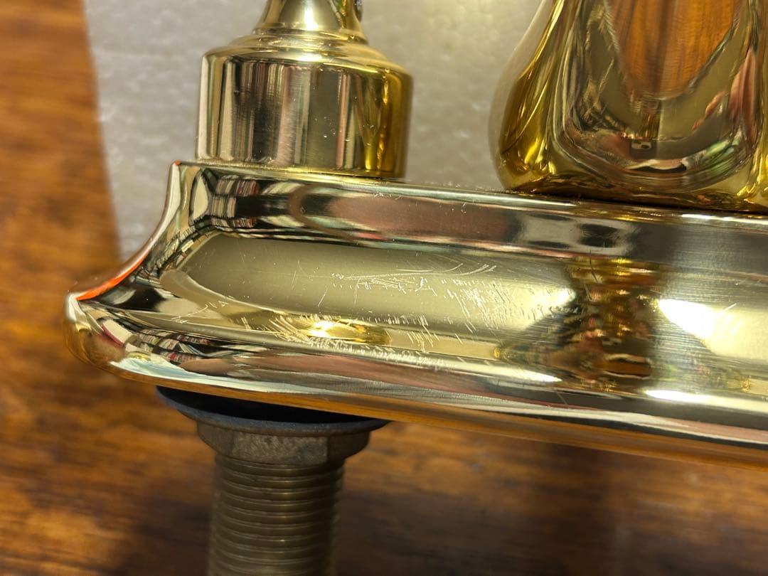 真鍮製 混合水栓 ヤスダプロモーション YASUDA