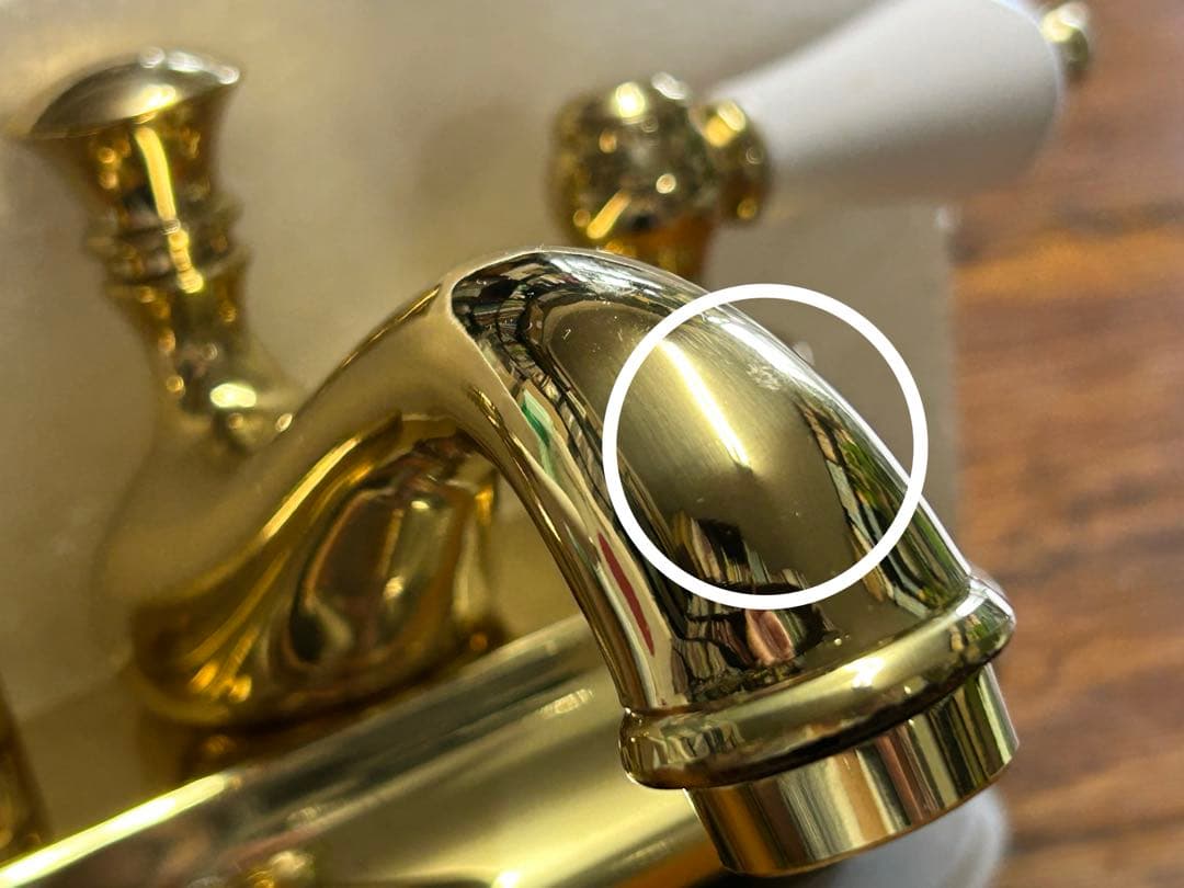 真鍮製 混合水栓 ヤスダプロモーション YASUDA