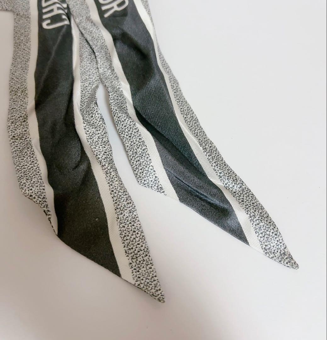 クリスチャンディオール ChristianDior バンダナ ミッツァ グレー