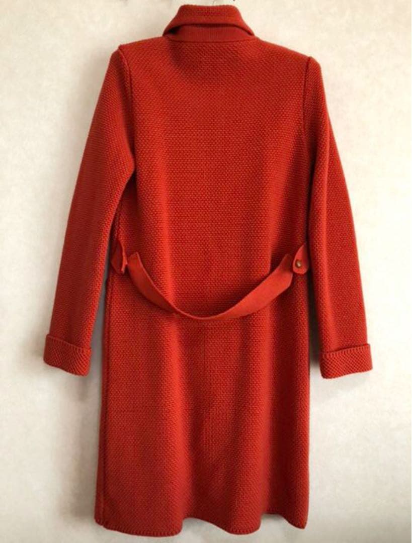 Manna マンナ ニットコート ロング ロニースコッツ - メルカリ