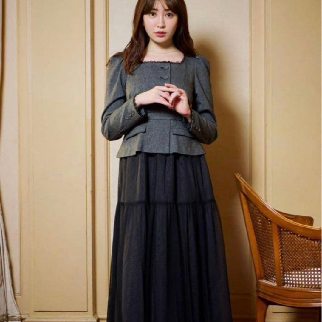 ワンピース herlipto baccarat tule long dress 2026年最新】baccarat tule long dressの人気アイテム - メルカリ
