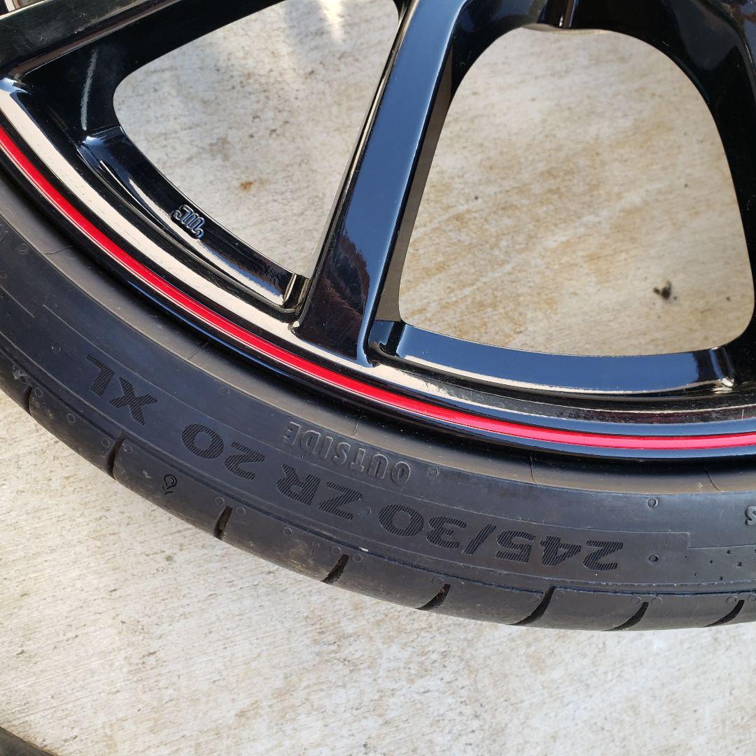 FK8 シビックtypeR 245/30R20 純正タイヤホイール ガリ傷なし - メルカリ