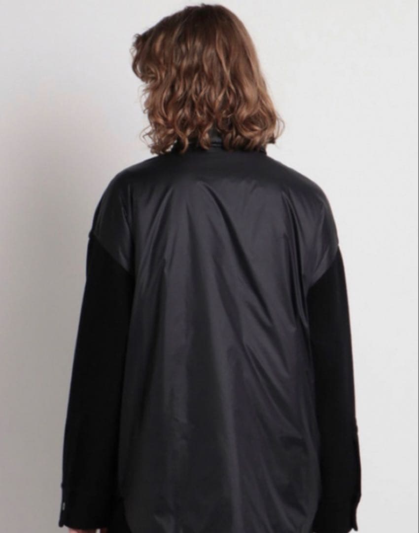 Theory ブラック コンボシャツジャケット カシミヤ 中綿 S - メルカリ