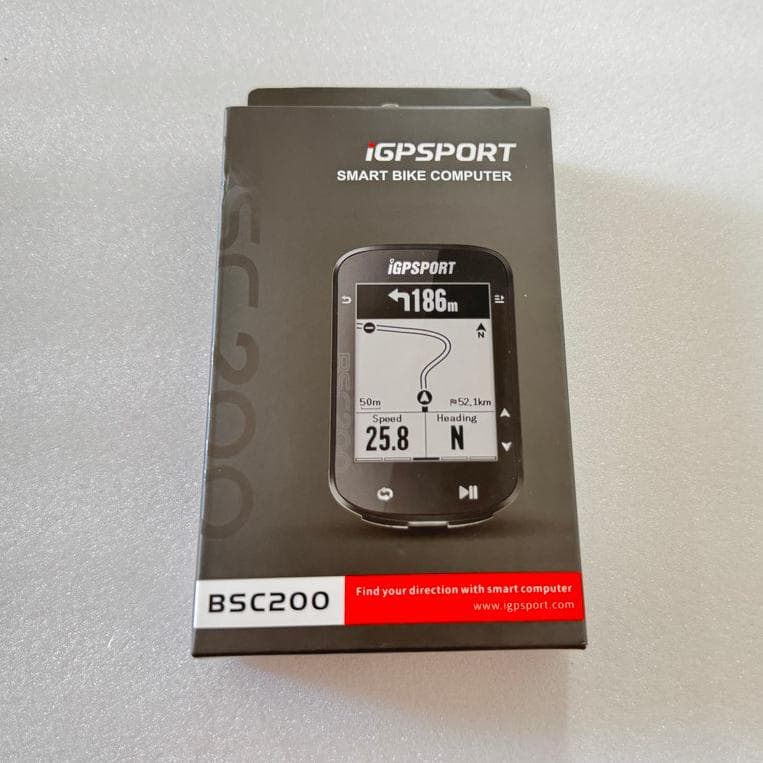 新品未開封【iGPSPORT】BSC200 サイコン(ルートナビ機能）フルセット