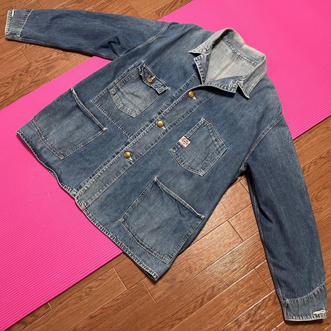 カーハート ハートタグ 40s デニムカバーオール 90s復刻 carhartt