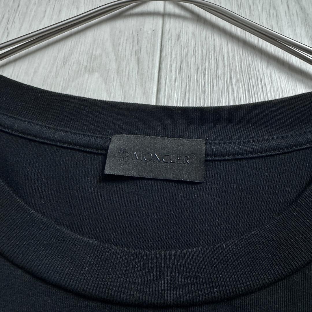 美品☆高級モデル☆ラバーロゴ】モンクレール ロンT 長袖 入手困難