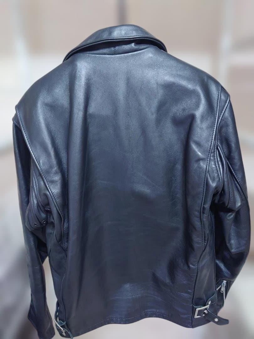 Schott シングルライダースジャケット ブラック ボア付き - メルカリ