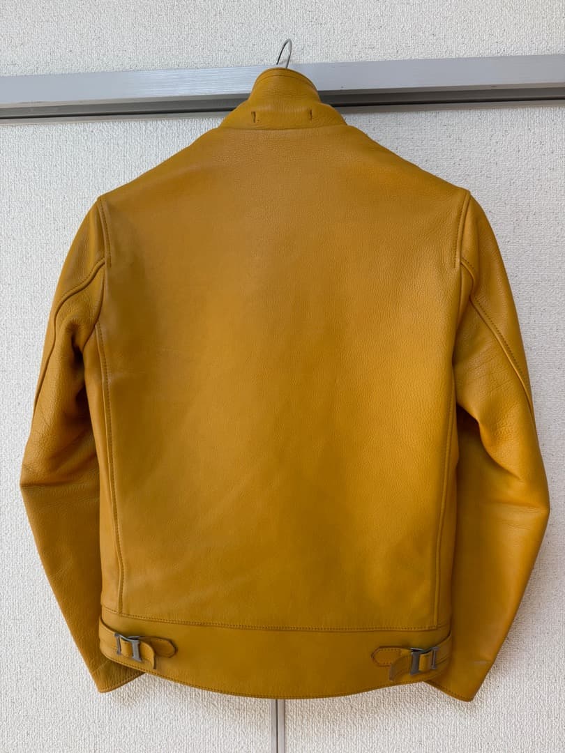 ADDICT CLOTHES AD-01 36 牛革 yellow - メルカリ