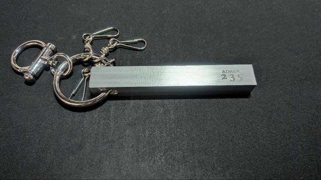 ADRER | Metal retro hotel key ring - limited 999 - / メタル レトロ