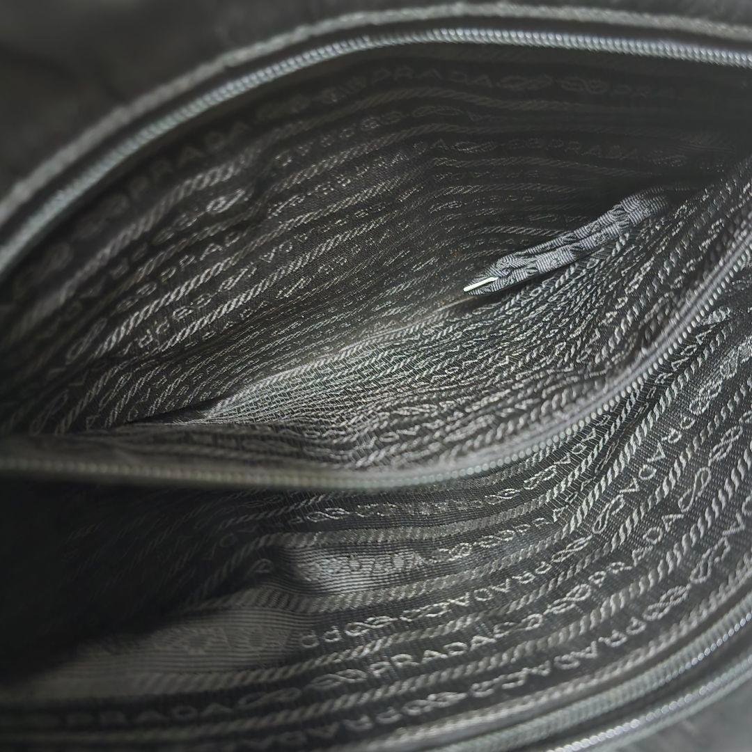 もっさん様✨ プラダ トートバッグ A4 ブラック ナイロン 三室