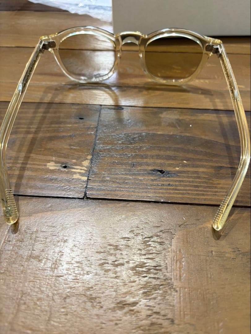 EYEVAN SADLER クリアフレーム アイヴァン サドラー ECR 49 - メルカリ