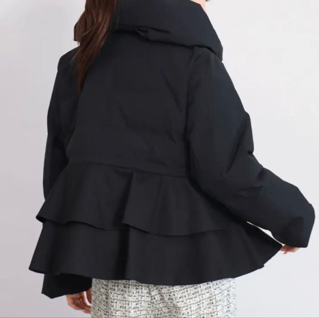 新品】フェンネル フレアペプラムダウンコート ヤマダヤダウン FENNEL