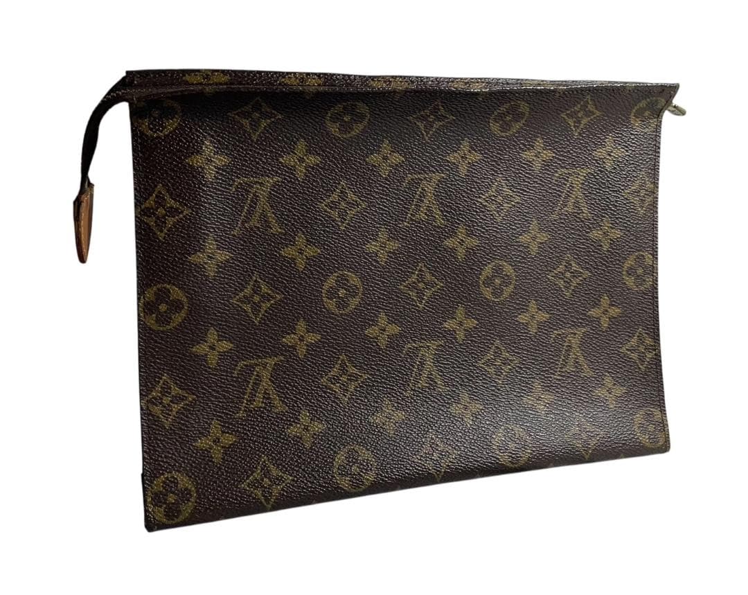 鑑定済 ルイヴィトン モノグラム クラッチ ポーチ セカンド - メルカリ