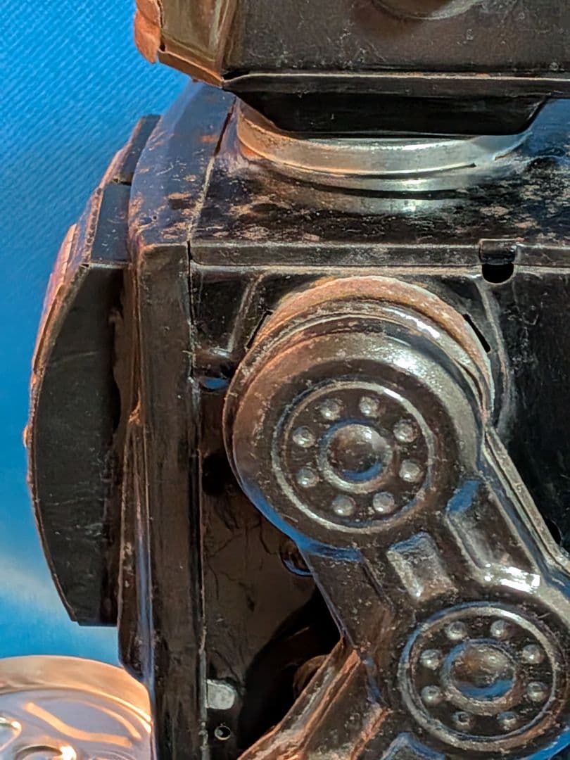 1960年代堀川玩具製「スーパー火星大王」稀少レア不動ブリキ