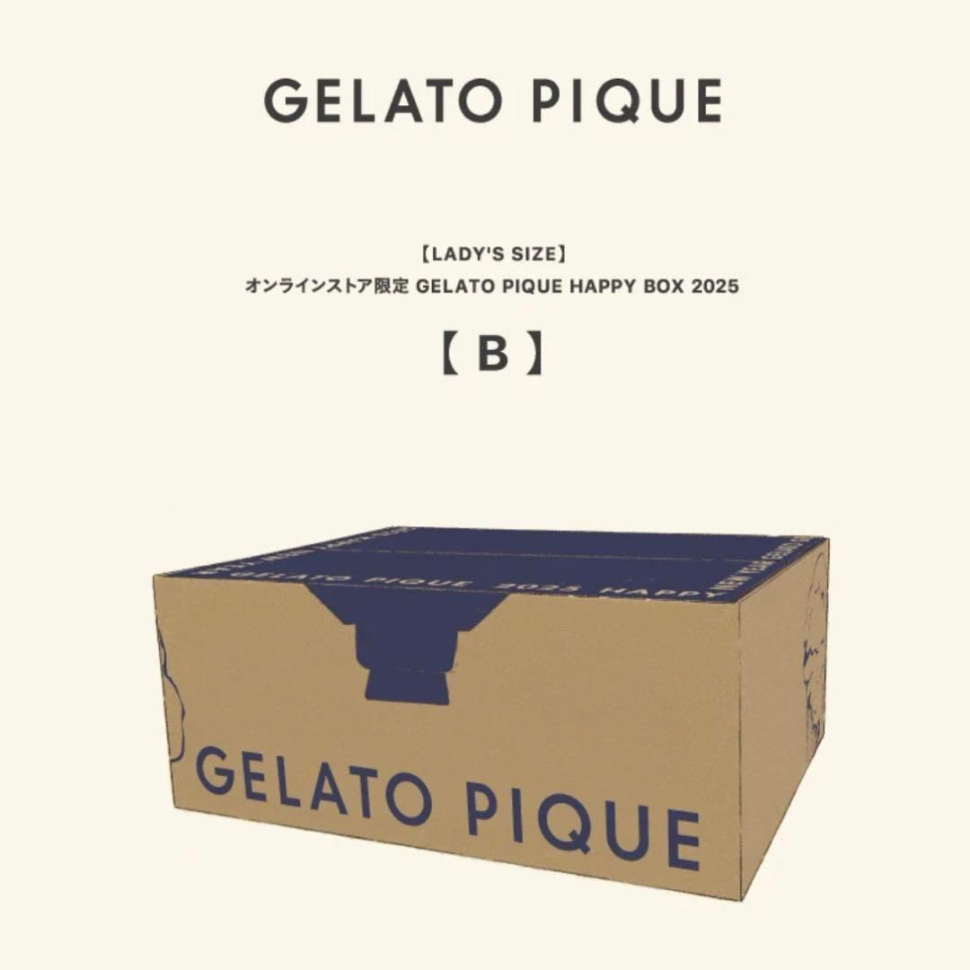 ジェラートピケGELATO PIQUE HAPPY BOX 2025 B 試してみた】GELATO PIQUE HAPPY BOX 2025 B ジェラートピケのリアルな