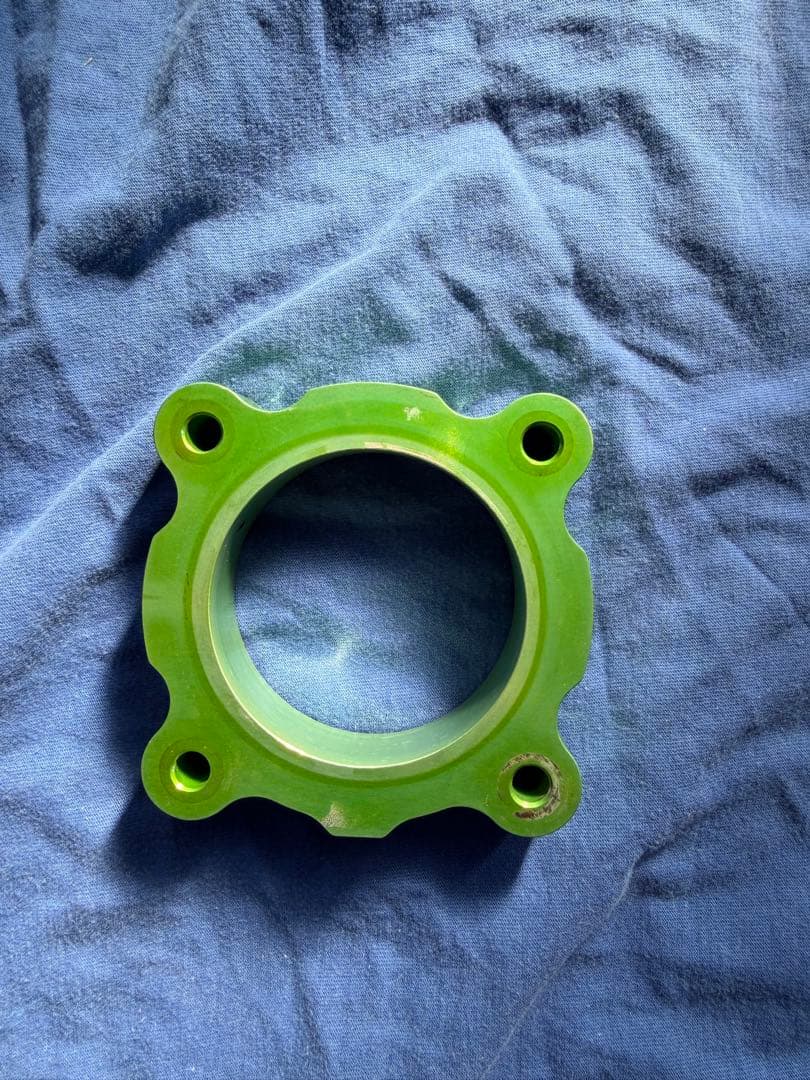 80系VOXY ROJAM ロジャム スロットルスペーサー グリーン ボルト付き