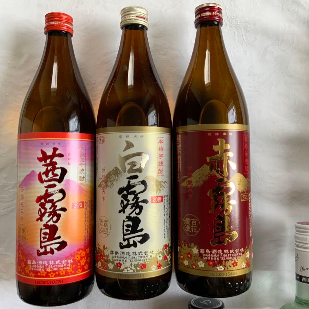 焼酎・コニャック・ウイスキー・ラム 8本セット 焼酎・コニャック