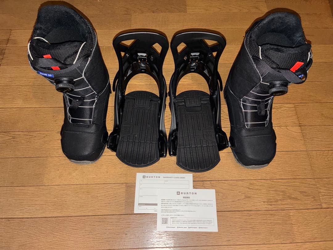 美品　使用3時間✖︎8日バートンステップオン　26cm バインSサイズ　保証書完備 2026年最新】burton ステップオン sの人気アイテム - メルカリ