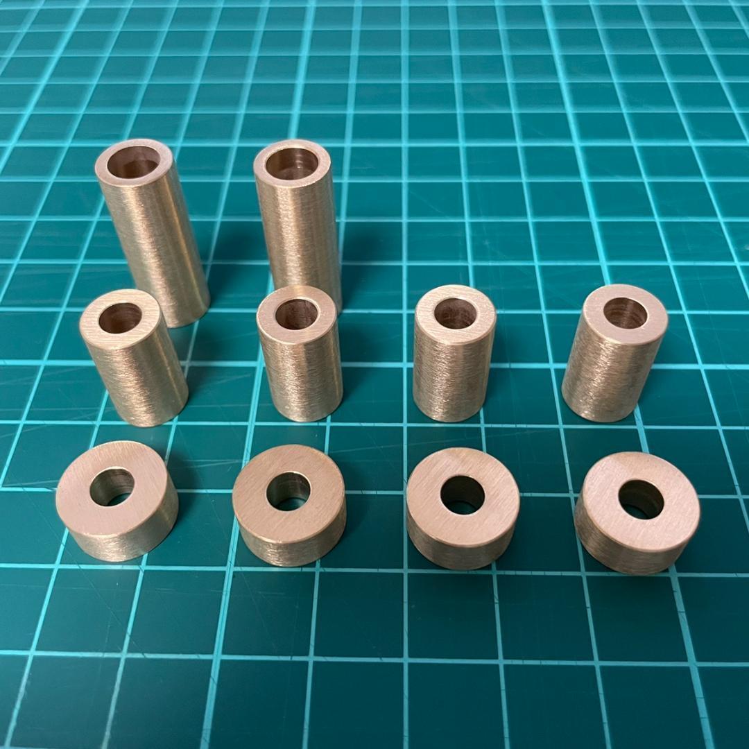 カーミットチェアー用 真鍮スペーサーパーツ 10個セット 同規格