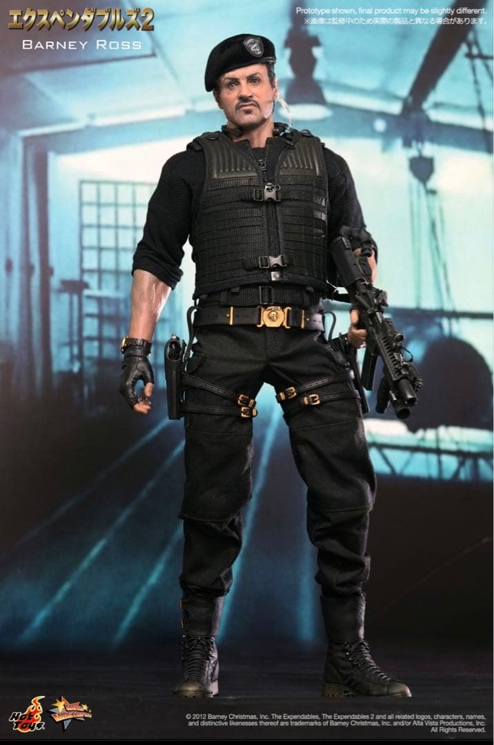 Hot Toys エクスペンダブルズ2 1／6 バーニー・ロス - メルカリ