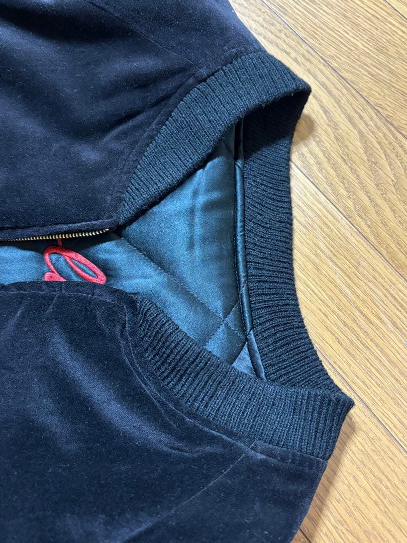 Dowluck エヴィスEVISU リバーシブル スカジャン 40ブラック 道楽