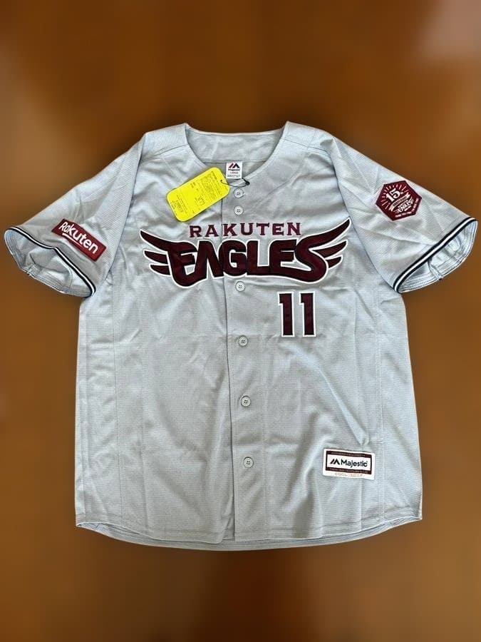 楽天イーグルス 岸孝之 15周年ユニフォーム 11 2019年 - メルカリ