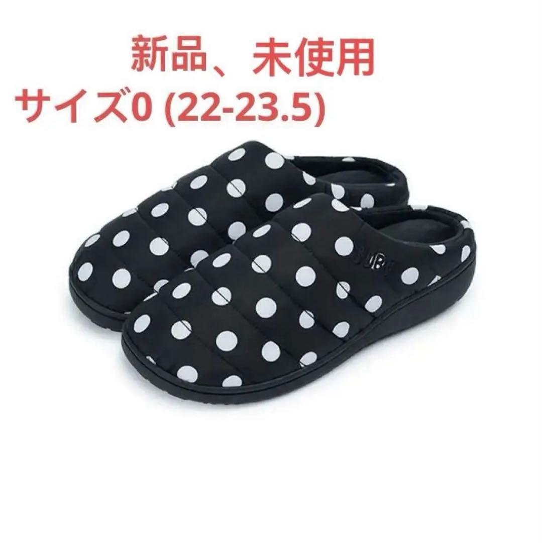 SUBU ドット柄 スリッパ サイズ0 (22-23.5cm) - メルカリ
