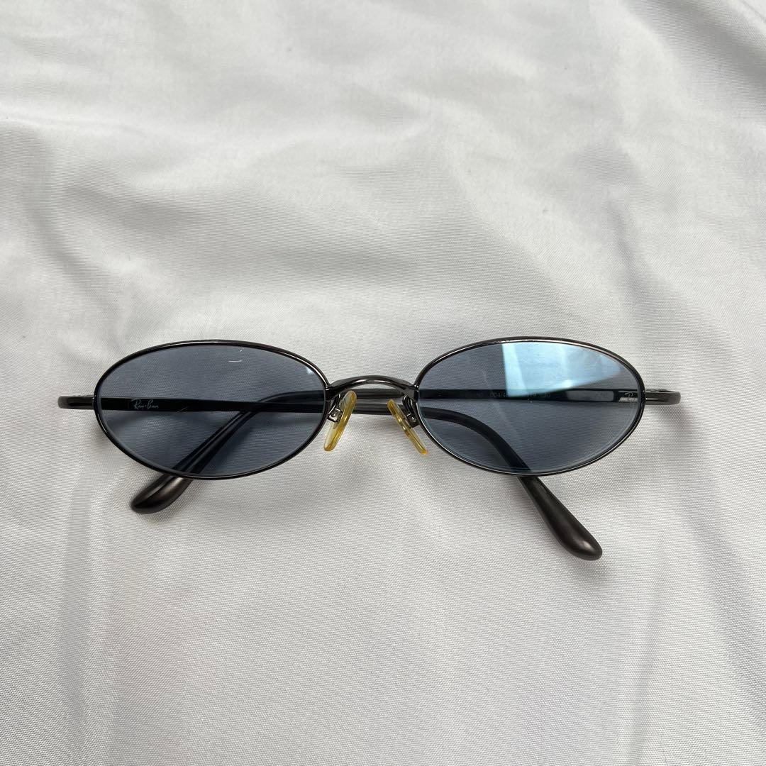 小物 Ray-Ban titanium oval sunglasses blue Ray-Ban Oval Flat Lens Sunglasses | Urban Outfitters