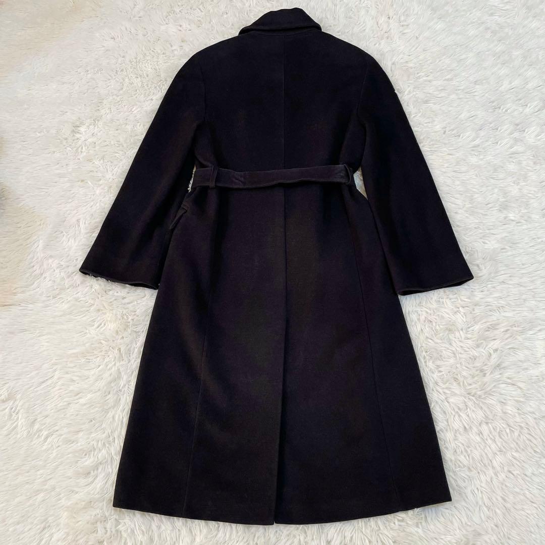 マックスマーラ ステンカラーコート ロングコート アンゴラ シルク