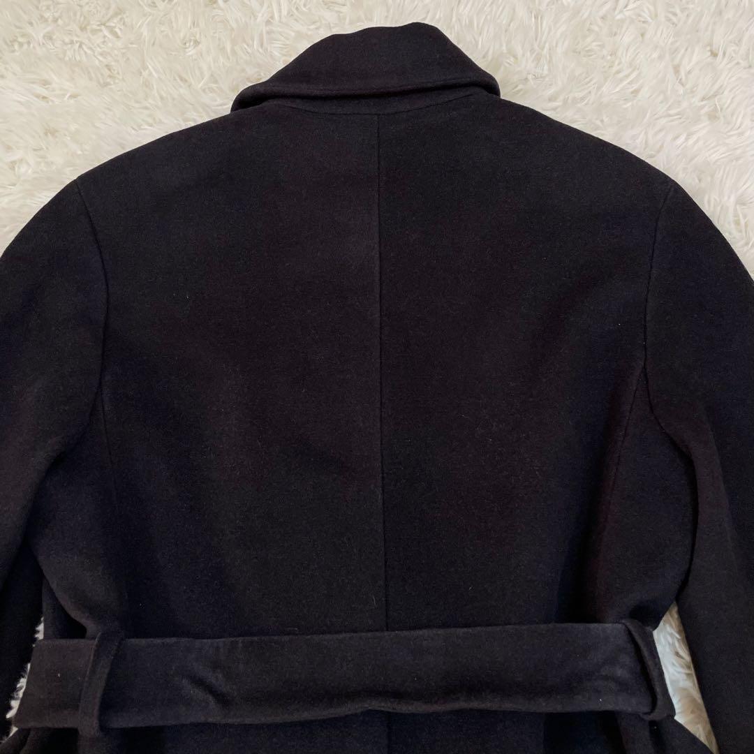 マックスマーラ ステンカラーコート ロングコート アンゴラ シルク