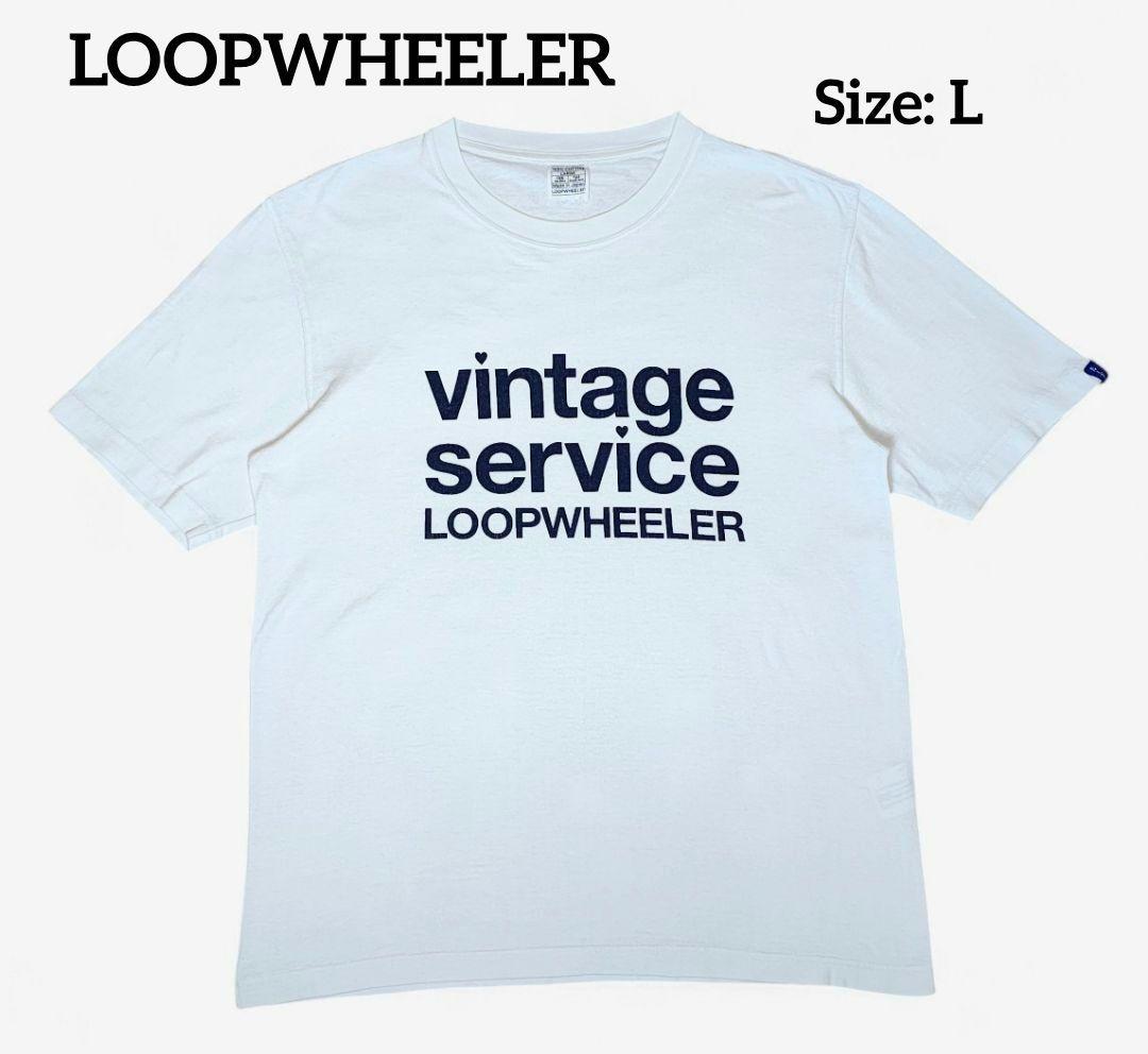 LOOPWHEELER ホワイト Tシャツ Lサイズ - メルカリ