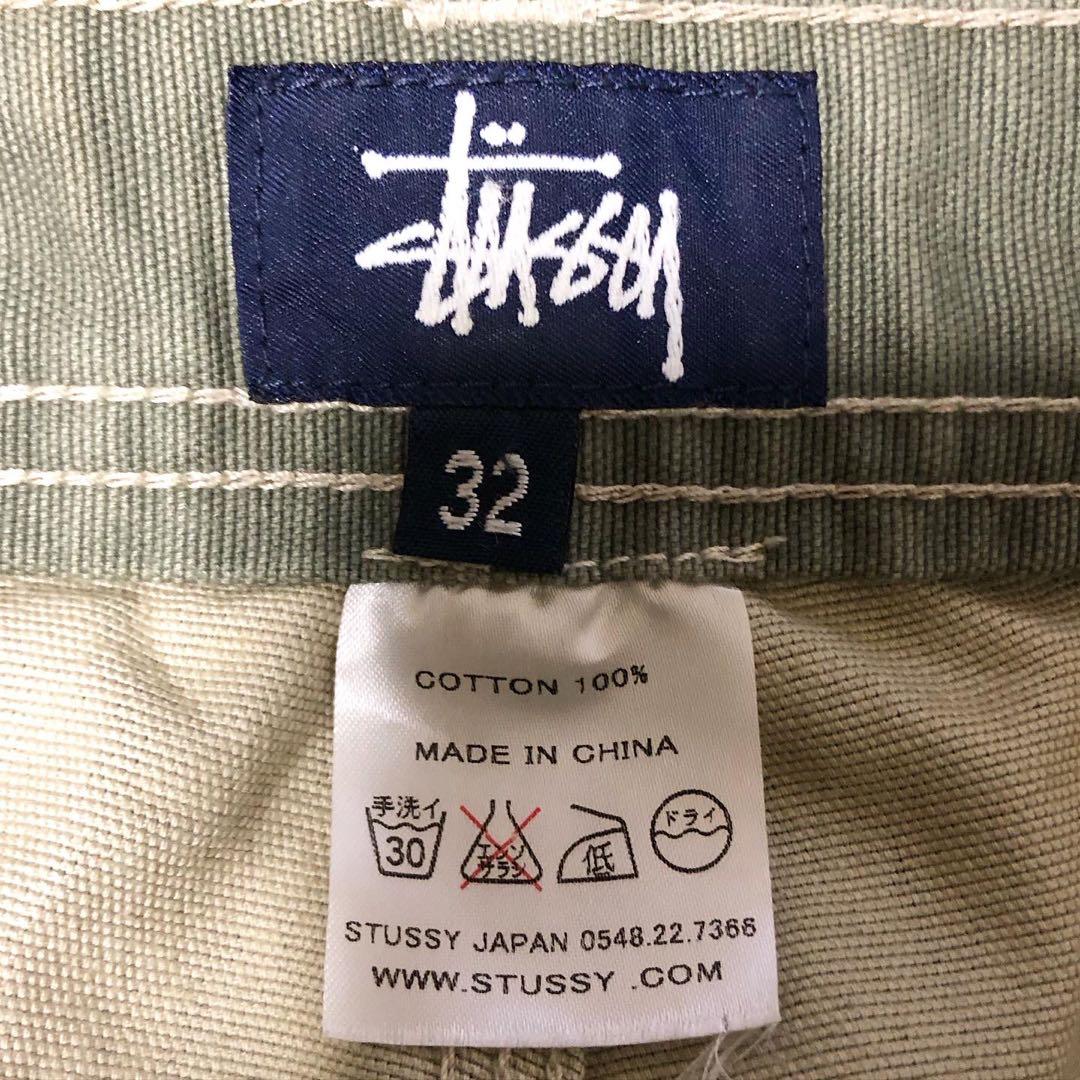 希少❗️90s 紺タグ STUSSY ステューシー ペインターパンツ オリーブ