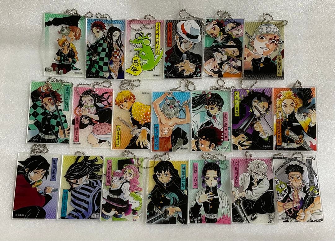鬼滅の刃 アクリルキーホルダーコレクション コンプリート - メルカリ