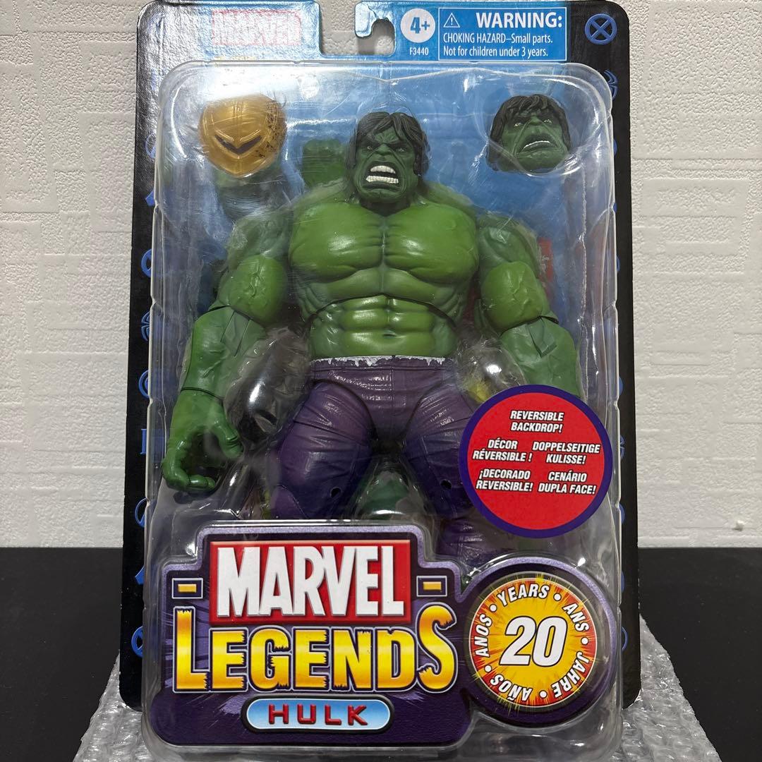 未開封　マーベルレジェンド ハルク　フィギュア マーベルレジェンド 20周年 シリーズ1 レトロ ハルク アクション