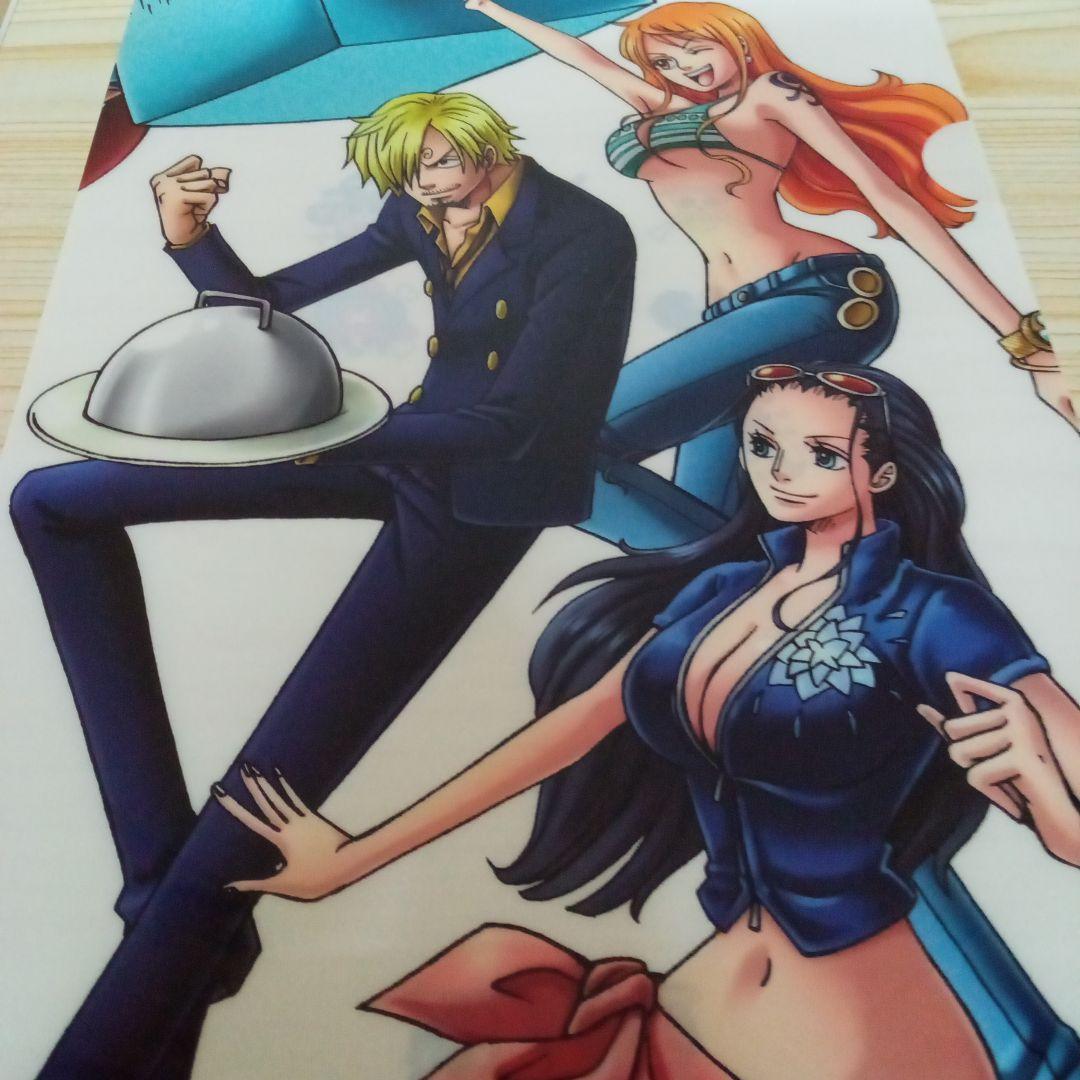 ワンピース クリアファイル ナミ＆サンジ＆ロビン - メルカリ