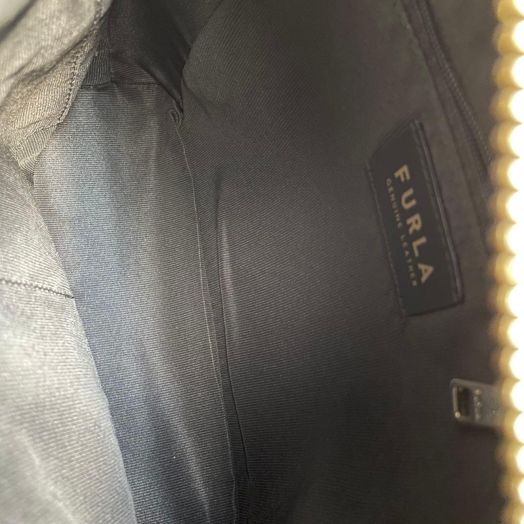 ✨未使用級✨ FURLA パイパー リュック ブラック 黒 レザー カデナ