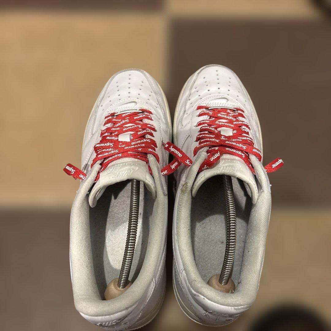 Supreme Air Force 1 ホワイト シュプフォース 27.5cm