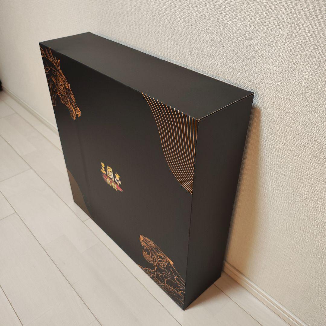 三國志真戦 白黒観星龍虎記念囲碁セット 欅板・雲子碁石