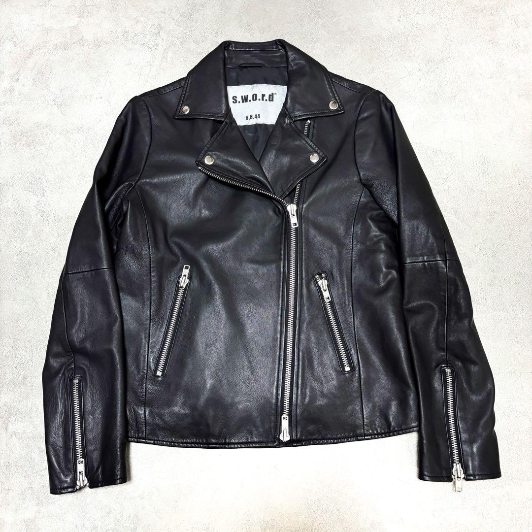 美品 SWORD レザージャケット ライダース Deuxieme Classe - メルカリ
