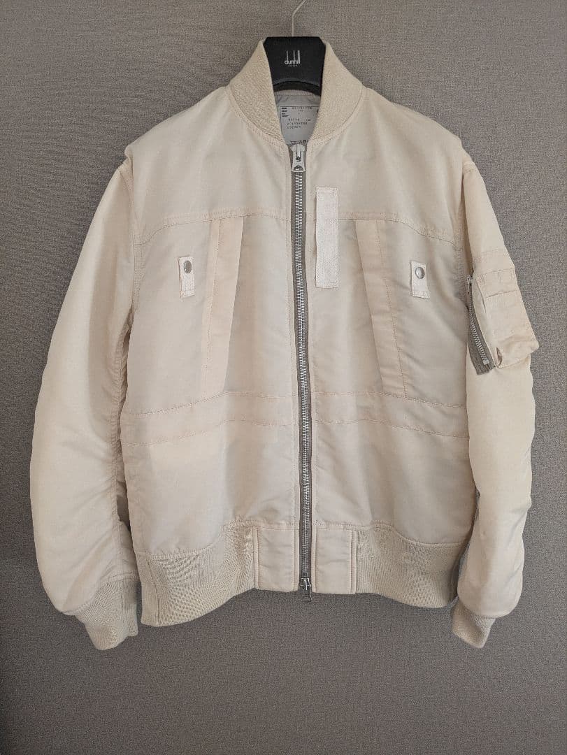 美品 Sacai 23SS ナイロンツイル ボンバージャケット МA‐1 - メルカリ