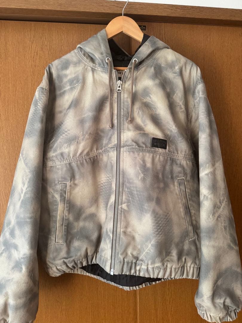 ジャケット・アウター Stussy work jacket Stussy Work Jacket Insulated Canvas - Black – Civil