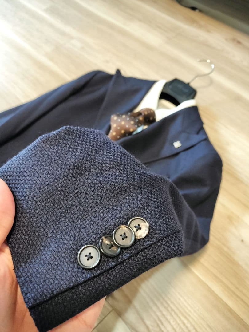 TAGLIATORE 46 モンテカルロ 極美品 ネイビー ダブル ジャケット