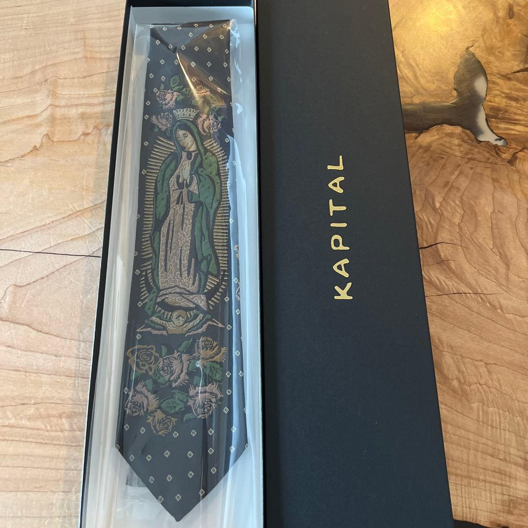 KAPITAL シルクツイル マリアタイ 黒