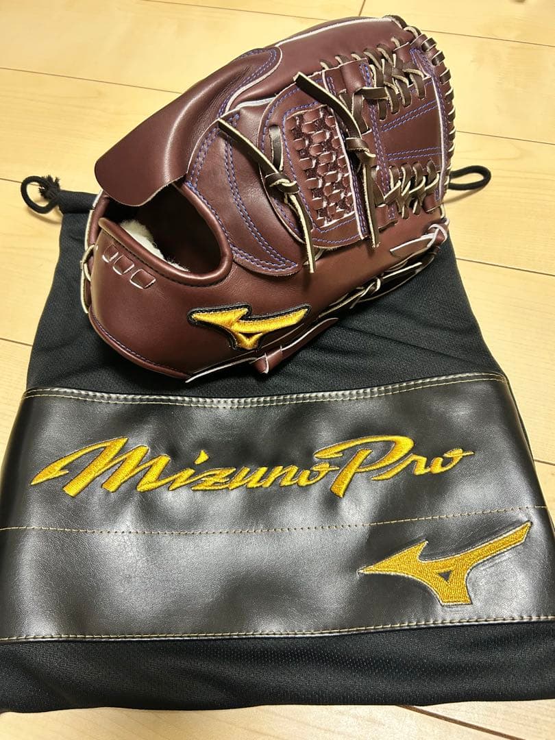 【限定】Mizuno Pro 硬式グローブ 専用袋付き 楽天市場】ミズノ MIZUNO 【専用グラブ袋付き】 ミズノプロ MizunoPro