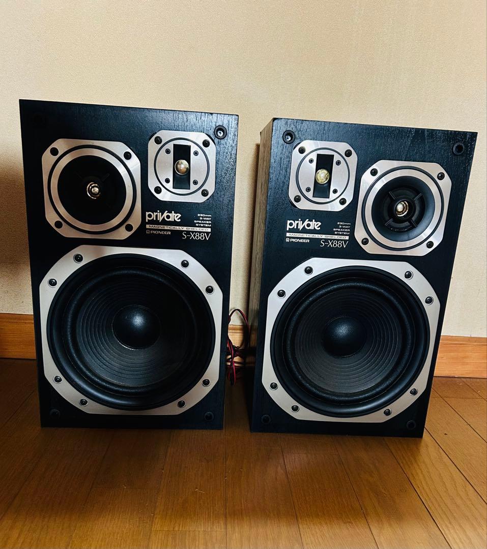 パイオニア プライベート s-x88v 3wayスピーカー バブルコンポ - メルカリ