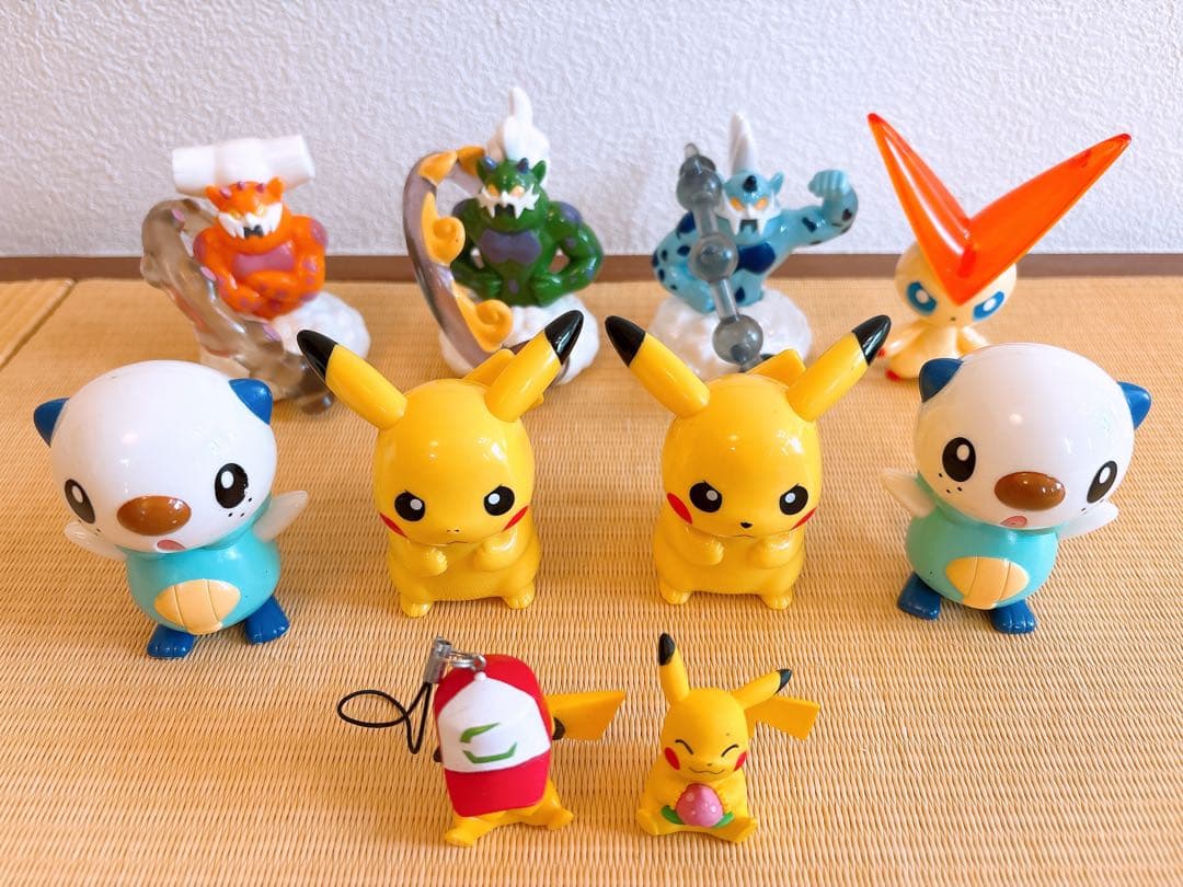 マック ハッピーセット ポケモンフィギュア モンコレ 8体セット まとめ