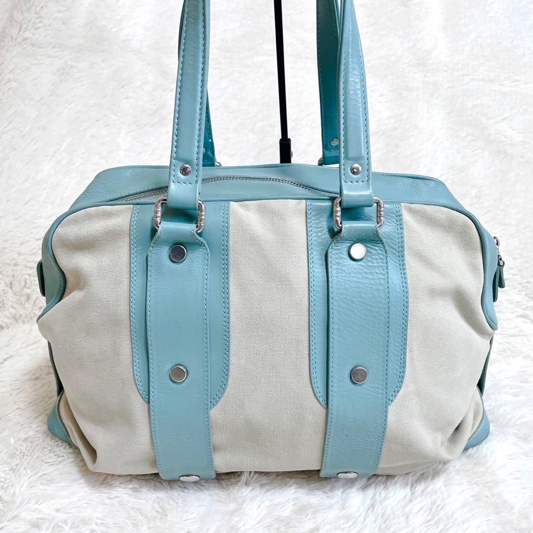 ジャックルコー レザー 切り替え ボストンバッグ トートバッグ